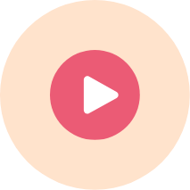 Traingle blanc dans un rond rouge, le tout dans un rond beige